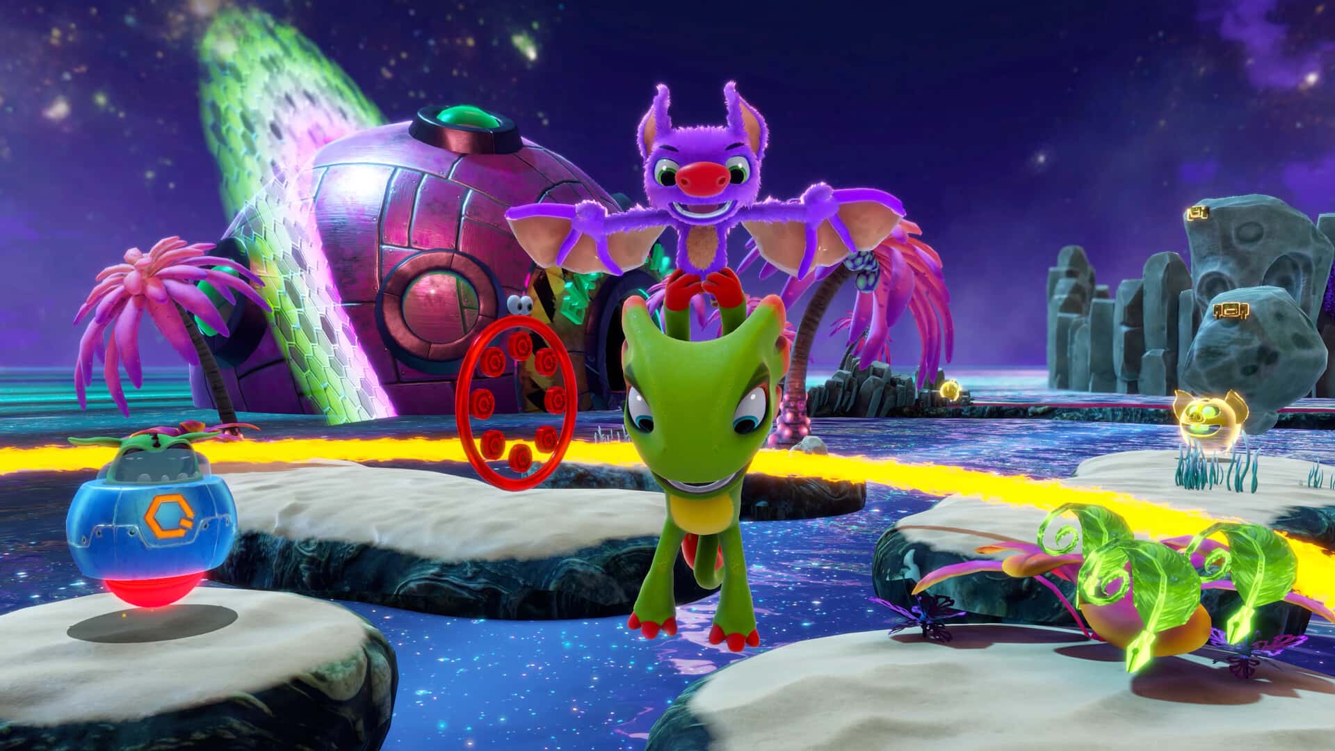 尤卡莱莉 回归 Yooka Replaylee 中文版游戏封面